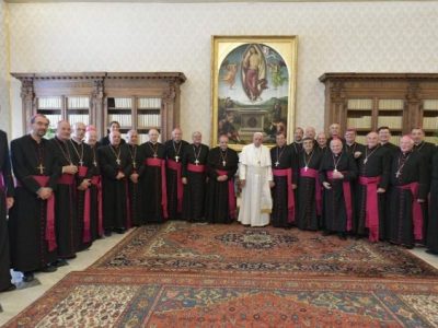 Các Giám mục Argentina gặp ĐTC vào năm 2019  (Vatican Media)