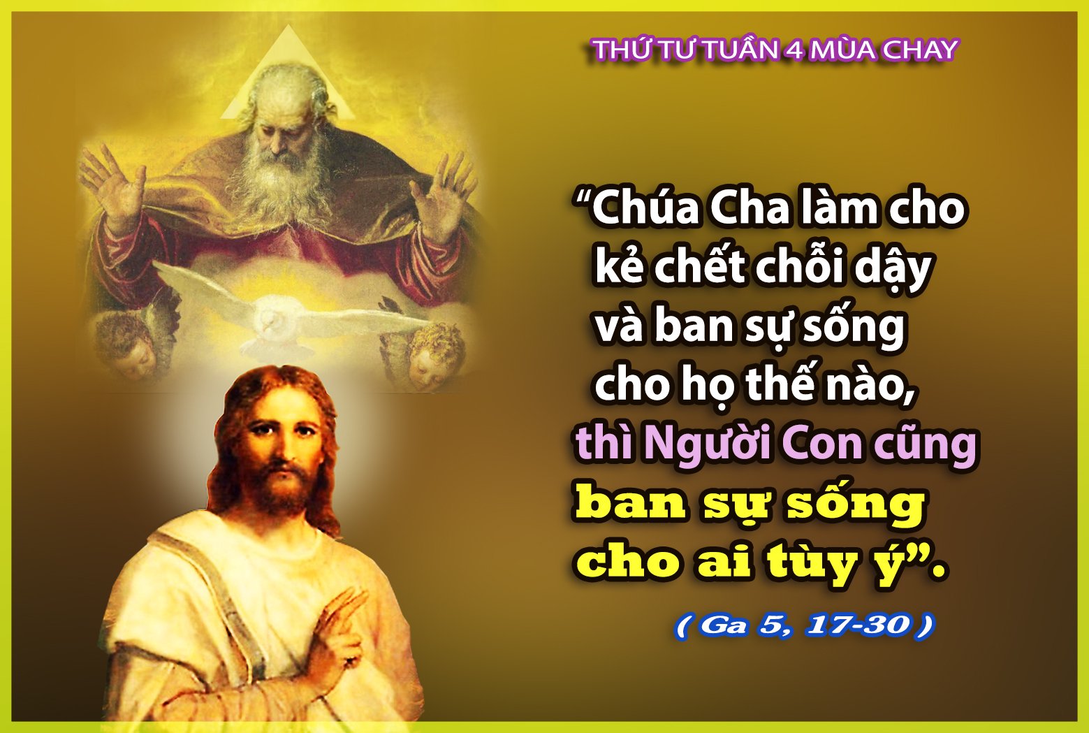 Thứ Tư Tuần IV Mùa Chay | Hội Dòng Mến Thánh Giá Gò Vấp