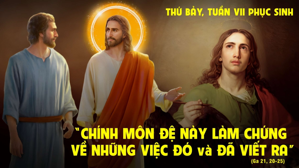 “Giả như Thầy muốn anh ấy còn ở lại cho tới khi Thầy đến, thì việc gì đến anh? Phần anh, hãy theo Thầy”. Do đó, mới có tiếng đồn giữa anh em là môn đệ ấy sẽ không chết...