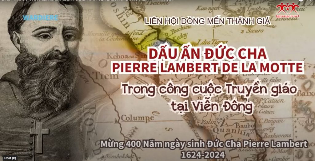 ...nhân dịp sinh nhật lần thứ 400 của Đức cha Pierre Lambert de la Motte ( 1624 - 2024) cũng như nhớ lại công cuộc truyền giáo tại Viễn Đông , các chị em của các Hội dòng Mến Thánh Giá đã tổ chức ....