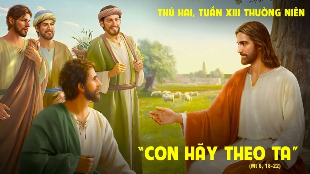 Một môn đệ khác thưa với Người: “Thưa Ngài, xin cho phép con về chôn cất cha con trước đã.” Đức Giê-su bảo: “Anh hãy đi theo tôi, cứ để kẻ chết chôn kẻ chết của họ.”...