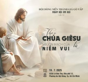 Vào ngày 19.7 và ngày 20.7.2025, Hội dòng Mến Thánh Giá Gò Vấp hân hoan chào đón các em nữ sinh đến với Hội dòng tham gia ngày Hội Ơn gọi được tổ chức tại Cộng đoàn Nhà chính...