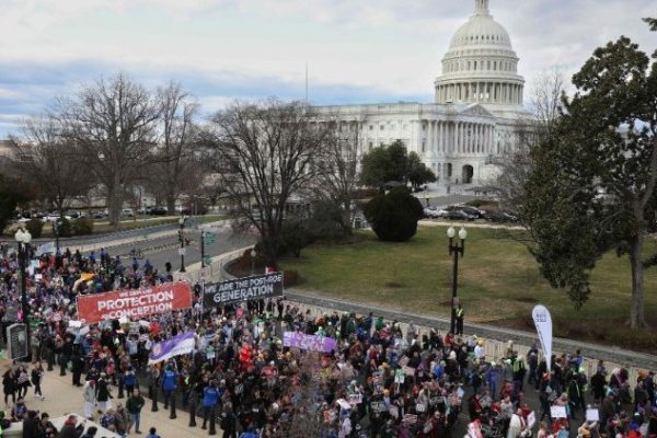 Cuộc Tuần hành vì Sự sống ở thủ đô Washington DC Cuộc Tuần hành vì Sự sống ở thủ đô Washington DC, Hoa Kỳ, ngày 20.01.2023. (2023 Getty Images)
