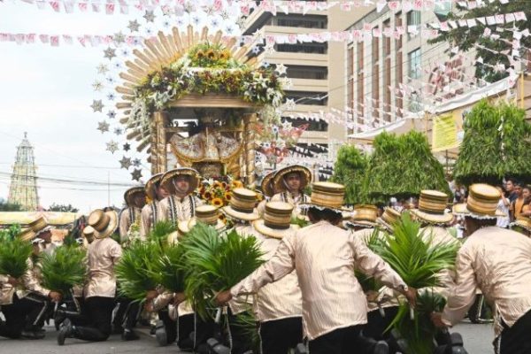 Lễ hội Santo Niño tại thành phố Cebu, Philippines, năm 2020  (ANSA)