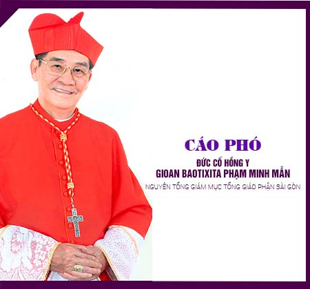 Theo thông tin từ Tòa Tổng Giám mục Tổng Giáo phận Sài Gòn, Đức Hồng Y Gioan Baotixita Phạm Minh Mẫn đã kết thúc hành trình dương thế lúc 17g25 ngày 22/03/2026 tại Trung tâm Mục vụ Tổng Giáo phận Sài Gòn...