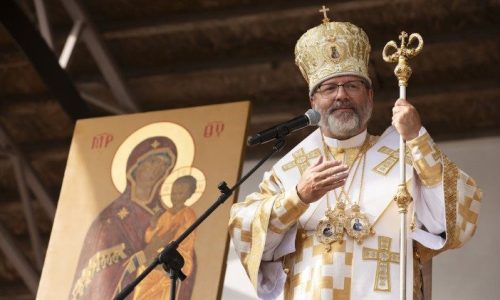 Đức Tổng Giám mục Trưởng Sviatoslav Shevchuk, Giáo chủ Giáo hội Công giáo Đông phương Ucraina  (©UGCC Department of Information)