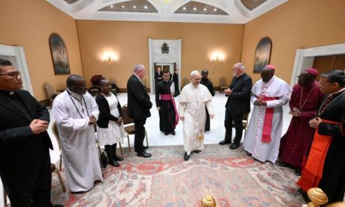 Đức Thánh Cha Lêô XIV gặp phái đoàn từ Chương trình Quan hệ Kitô giáo-Hồi giáo ở châu Phi (PROCMURA)  (@Vatican Media)