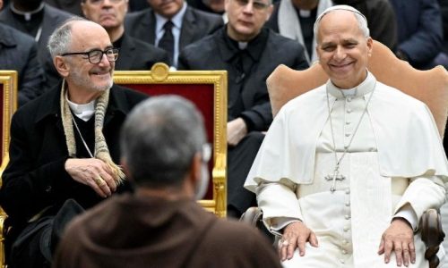 Il Papa assiste alla Predica di Avvento (ANSA)