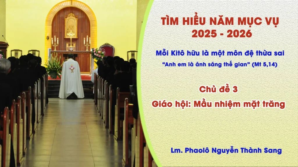 “Thầy là cây nho, anh em là cành. Ai ở lại trong Thầy và Thầy ở lại trong người ấy, thì người ấy sinh nhiều hoa trái, vì không có Thầy, anh em chẳng làm gì được.”....