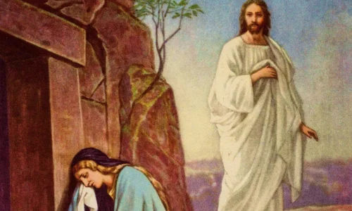 Jesus resurrected and Mary Magdalene 2