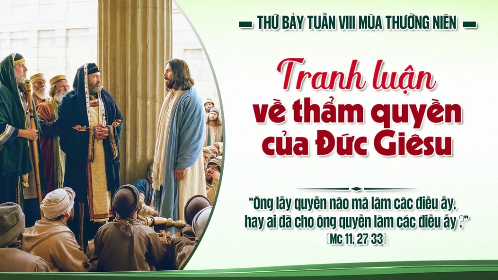 Ông lấy quyền nào mà làm các điều ấy, hay ai đã cho ông quyền làm các điều ấy?