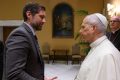 Nhà văn Công giáo người Mỹ Phil Klay yết kiến Đức Thánh Cha Lêô XIV tại Vatican, ngày 25.06.2026.