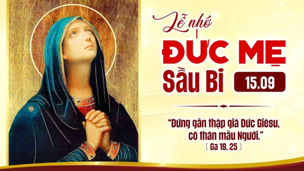 Khi ấy, đứng gần thập giá Đức Giê-su, có thân mẫu Người,....