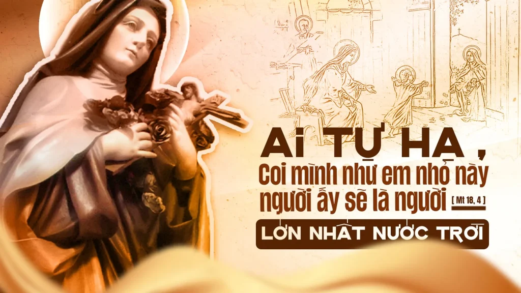 “Vậy ai tự hạ, coi mình như em nhỏ này, người ấy sẽ là người lớn nhất trong Nước Trời....